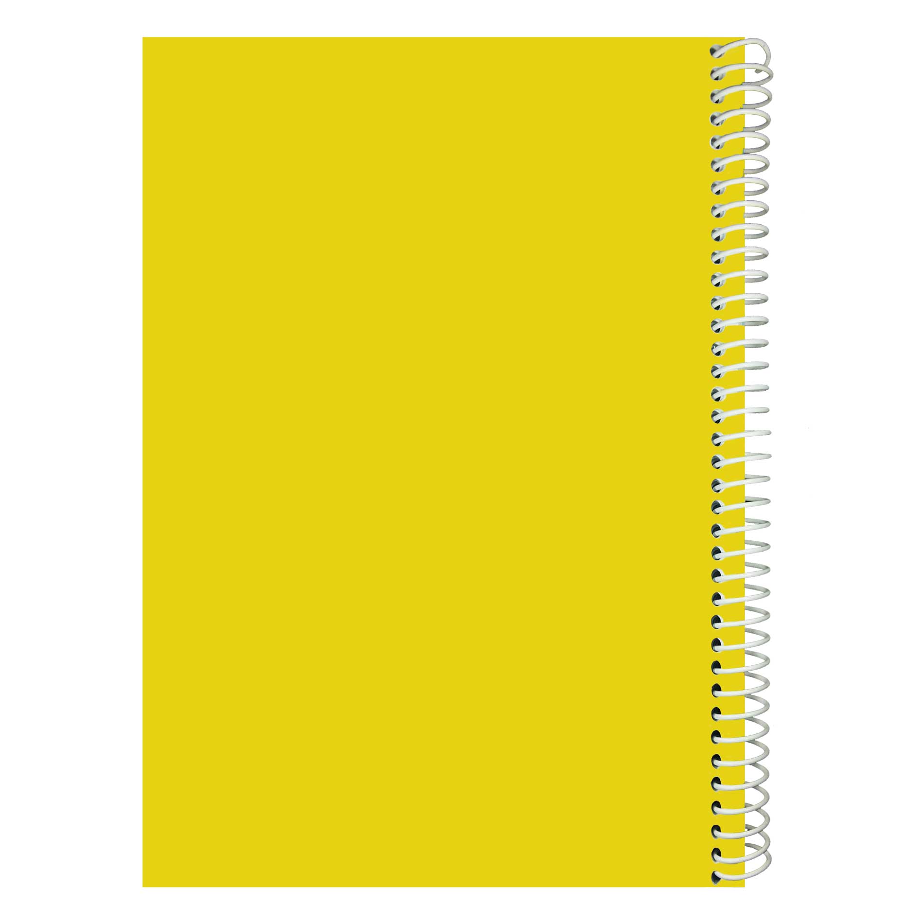 دفتر مشق 100 برگ ساده سیمی یاس بهشت رنگ زرد