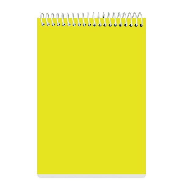 دفترچه یادداشت طلقی 80 برگ یاس بهشت زرد