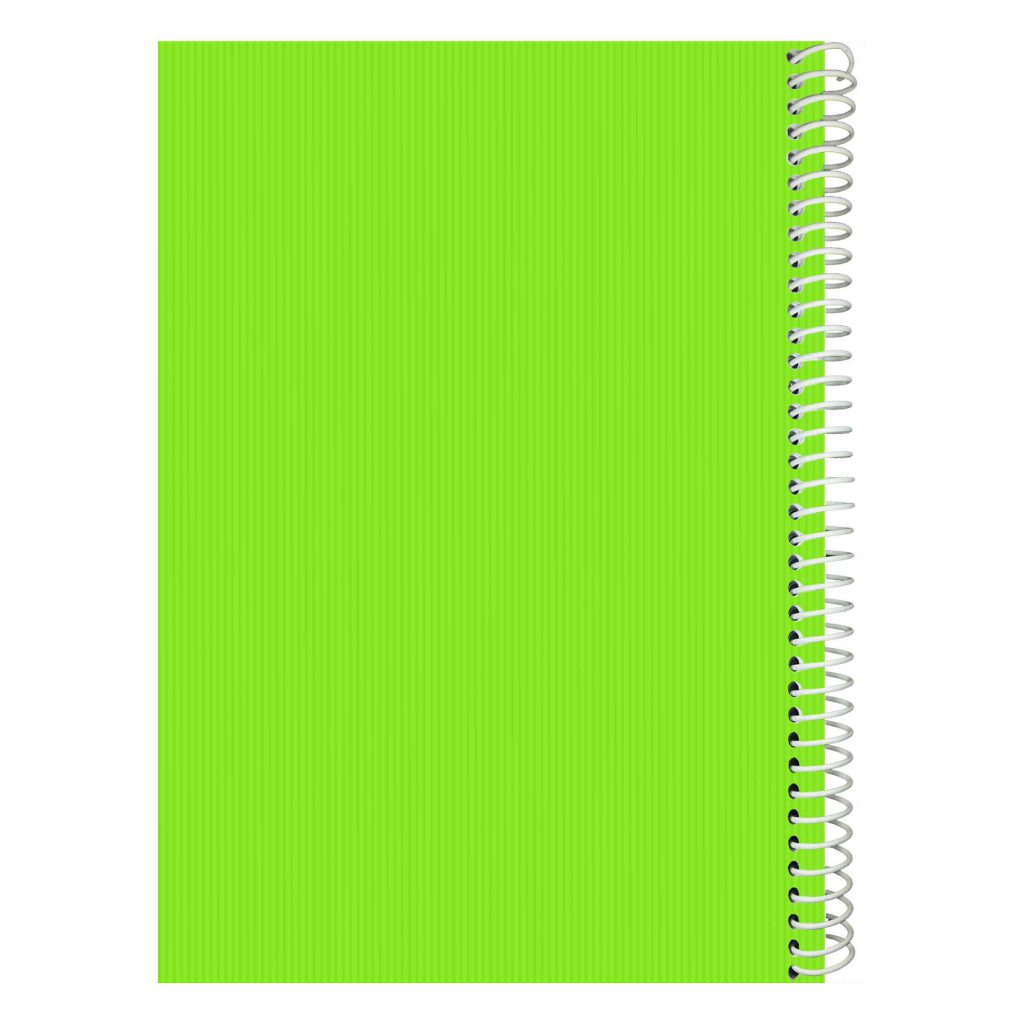 دفتر زبان 100 برگ دوخط یاس بهشت مدل سبز ساده